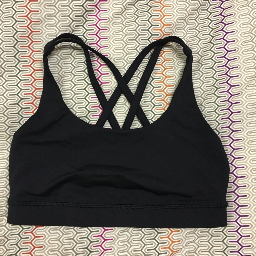 Lululemon bra top- energize Black